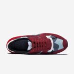 Lace-Up Suede Sneakers Red - Top Sneakers - OPP Official Store (OPP France)