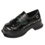 Women Snake Leather Shoes