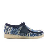Men's  Ethnic Style Prints Casual Shoes, Blue Fabric