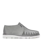 Men's  Trendy Gray Fashionable High-end Casual Shoes, Grey Suede