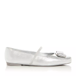 Women's Low-heeled Everyday Casual Shoes, Silver