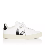 Women's All-Season Sneakers, White and Black Low-Top