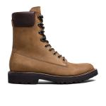 Men's Thick-soled Outdoor High-top Lace-up Boots, Cedar