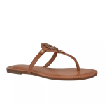 Women's Flat Slip On Sandals Anti-slip,Brown