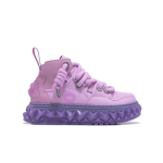 Women's high-top thick-soled casual shoes,Pink Purple