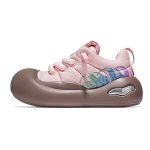 Pink niche personality women's casual pumpkin big toe shoes