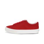 Red suede solid color simple and fashionable unisex casual shoes board shoes