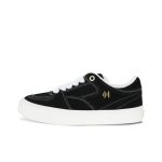 Black thread suede casual shoes for both men and women, board shoes