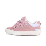 Pink Fashion Lace Solid Color Unisex Casual Shoes