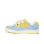 Blue and yellow energetic and youthful casual shoes for both men and women