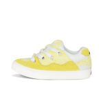 Yellow white small fragrant fashionable unisex casual shoes