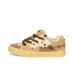 Brown Halloween funny unisex casual shoes