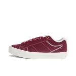 Wine red retro low cut anti slip casual shoes for both men and women