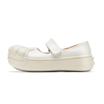 Off-white Mary Jane women's shoes shallow mouth versatile shell toe casual shoes