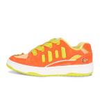 Orange green energetic and fresh unisex casual shoes