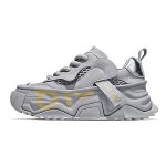 Grey summer breathable unisex mesh shoes, height increasing dad shoes, sports shoes