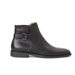 Black high top zipper retro all-match martin boots men's boots