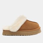 chestnut velvet warm thick-soled women's cotton slippers