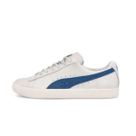 White blue lace-up versatile fashionable men's and women's casual shoes